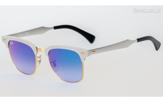Ray-Ban Clubmaster Aluminum (RB3507 137/7Q 49mm) saules brilles